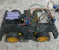 Smart RC Tank Robot with ESP32-CAM and Object Detection