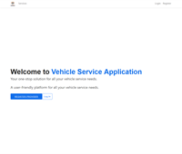 Vehicle Serivce Application