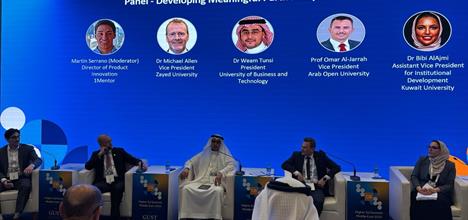 AOU at the QS Middle East Higher Education Summit